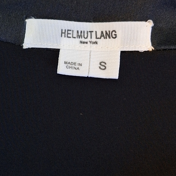 🅱️🅾️G🅾️ Helmut Lang shadow smoke printed silk dress - Picture 10 of 11